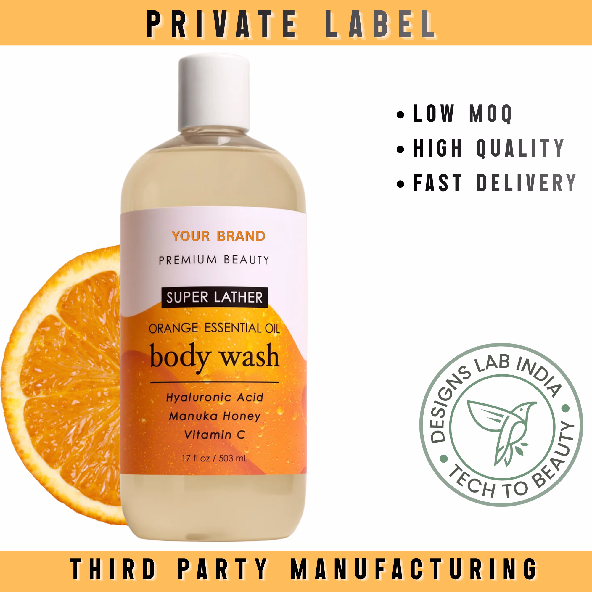 Orange Body Wash